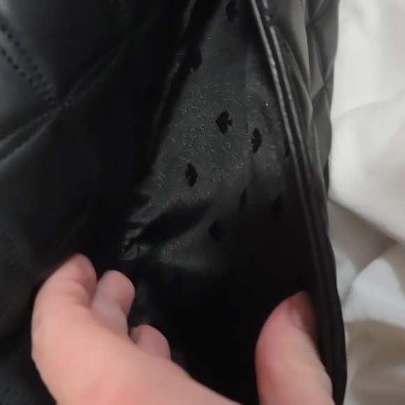 Kate Spade Black Quilted Chain Shoulder Bag - Picture 7 of 10